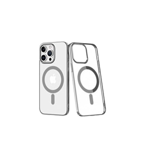 Apple İphone 14 Pro Kılıf Element Magneticsafe Sert Kapak - Gümüş