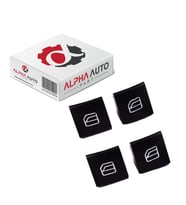 4 Adet Mercedes B Class (2005-2011) için Cam Düğmesi Kapağı