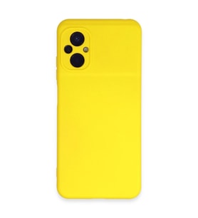 Poco M5 Kılıf Nano İçi Kadife - Sarı