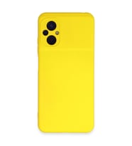 Poco M5 Kılıf Nano İçi Kadife - Sarı