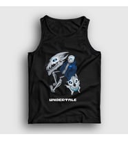 Presmono Unisex Siyah Gaster Blaster Undertale Atlet 32148tt