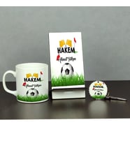 Hakem Üçlü Set (Kupa + Telefon Standı + Anahtarlık)