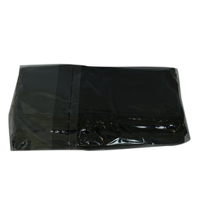 LokmanAVM Büyük Boy Atlet Geri Dönüşüm Granül Çanta Poşet 52X33 Cm Kalın Siyah 1000 Gr 1 Paket