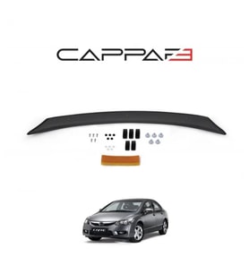 Honda Civic 2006-2012 Yıl Aralığı Uyumlu Kaput Rüzgarlık 3mm
