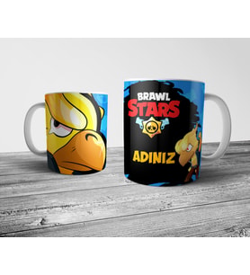 Pixxa  Brawl Stars ANKA / PHOENIX CROW Kişiye Özel İsimli Kupa Bardak