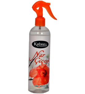 Kalwax Oda,Kumaş ve Hava Temizleyici Sprey 400 ml (Nar Çiçeği)