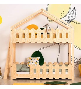 Markaawm Montessori Ranza Yatak Çatılı Çocuk Karyola Palazzo (Karışık)