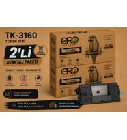 Kyocera ECOSYS P3045 Muadil Toner - 2'li Avantaj Paket