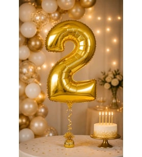 2 Sayılı Helyumla Şişirilibilen Balon Sarı 40"100 cm