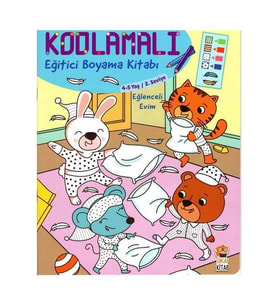 Kodlamalı Eğitici Boyama Seti - 1. Seviye ve 2. Seviye