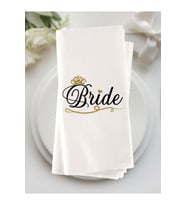 Bride baskılı peçete 20 Adet