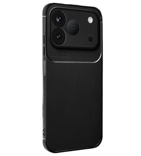 Northcity Tecno Spark 50 4G Uyumlu Auto Focus Karbon Kapak - Siyah