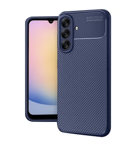 Samsung Galaxy A17 5g Auto Focus Karbon Kapak - Lacivert