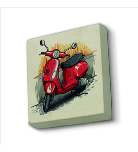 İtalya Görseli Magnet(KRG-061)Buzdolabı Süsü