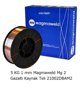 Magmaweld Mg 2 Gazaltı Kaynak Teli 1 mm 5 KG - 21002DBAM2