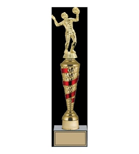 ODAK KUPA - Figürlü Kupalar - Voleybol Kadın Figürlü Kupalar FG-028 C - 41 cm