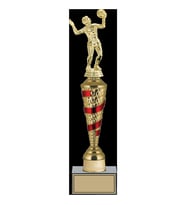 ODAK KUPA - Figürlü Kupalar - Voleybol Kadın Figürlü Kupalar FG-028 C - 41 cm