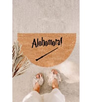 Alohomora Oval Kapı Önü Paspası