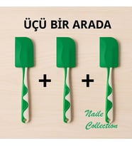 Ikea Spatula 3 Lü Set Yeşil