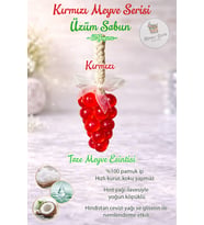 El Yapımı Üzüm Salkım Sabun(Kırmızı-Mor-Yeşil)