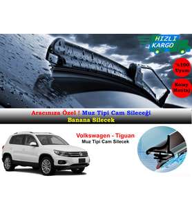 Volkswagen Tiguan 2007-2014 Muz Silecek Takımı