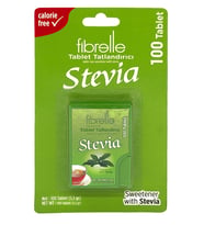 Fibrelle Stevialı Tablet Tatlandırıcı 100'lük Kutu