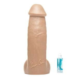 Fleshlight Guys Reno Gold 19 Cm Realistik Penis Dildo+Fleshlube Ice 100 ml