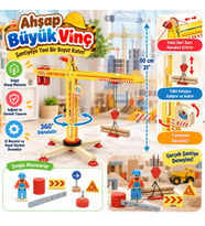 Ahşap Büyük Vinç