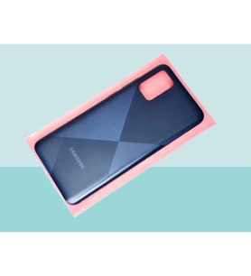 Samsung Galaxy A02S Uyumlu FULL KASA Arka Kapak Batarya Kapağı - MAVİ