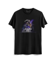 K-Bryant Tasarımlı Dijital Baskılı Siyah Tshirt 