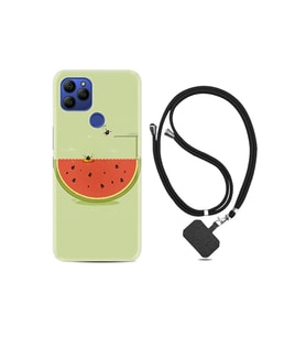 General Mobile Gm21 Kılıf Desenli Silikon Boyun Askılı Woohoo 1373