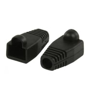 electroon RJ45 CAT5 PVC Kılıf Siyah - 25Adet