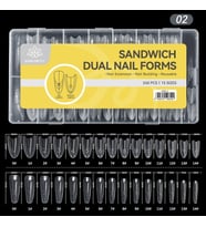 Sandwich Dual Nail Form OVAL (63287-2)