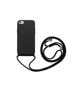 Apple iPhone SE 2020 Uyumlu Kılıf Zore Ropi Kapak (Siyah)