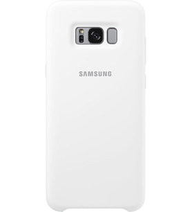 Galaxy S8 Plus ile Uyumlu Silikon Kılıf Beyaz EF-PG955TWEGWW