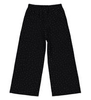 Civil Girls Kız Çocuk Taşlı 6-9 Yaş Pantolon - Siyah