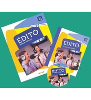 Edito A1 Niveau Méthode de français Livre + Cahier d'exercices + DVD (2016-2020)