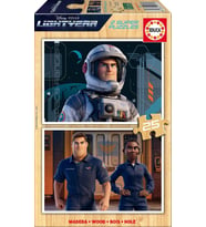 Educa 2x25 Parça Disney Lightyear Erkek Çocuk Puzzle - 3-5 Yaş