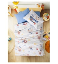 Cotton Box Ranforce -Seaman Mavi- Bebek Nevresim Takımı