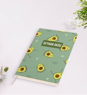 Kişiye Özel İsimli Beyaz Defter-35