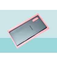 Tkgz - Samsung Galaxy NOTE 10 PLUS Arka Kapak Batarya Kapağı - SİYAH