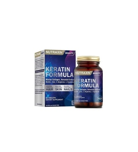Keratin Formula  Hair Nails Skin Takviye Edici Gıda 60 Tablet