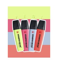 Stabilo Boss Yeni 4 Pastel Renk