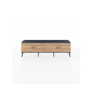 Arges TV Ünitesi 2 Çekmeceli  176x30x51 Çam-Antrasit/Çam