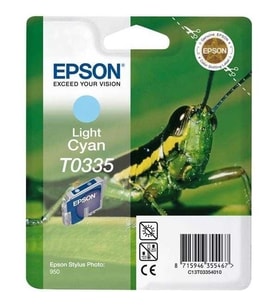 Tonersepeti Epson T0335-C13T03354020 Orjinal Açık Mavi Kartuş