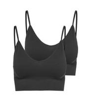 Only Kadın 2'li Büstiyer Askılı Body Crop - 15224945 (Siyah)