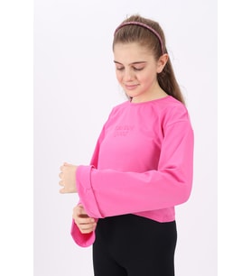 Toontoy Kız Çocuk Baskılı Tişört (Fuşya)