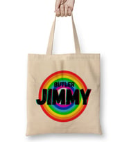 Jimmy Butler - Basketball gifts Vintage Retro Rainbow Quotes For BOYS AND Dad Bez Çanta Uzun Saplı