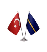 Nauru İkili Masa Bayrağı