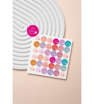 Beni Bekliyordun Sanırım Thank You Teşekkür Stickers Çıkartma PYTKSTK076